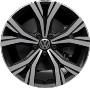 View 18" Split 5-Spoke Two-Toned Machined Wheel 8J x 18 Full-Sized Product Image 1 of 3