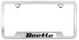 View License plate frame - Beetle - Polished Full-Sized Product Image 1 of 3