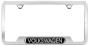 View License plate frame - VOLKSWAGEN - Polished with Black Nameplate  Full-Sized Product Image 1 of 2
