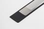View Door Sill Protection Trim with Logo  (2 door) - Stainless Steel Full-Sized Product Image