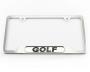 View License plate frame - Golf - Polished Full-Sized Product Image