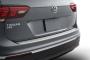 View Rear Bumper Protection Plate - Brushed Aluminum Look Full-Sized Product Image