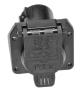 View Trailer Hitch 7-Pin Connector - Black Full-Sized Product Image