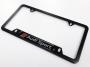View Audi sport license plate frame (black powdercoat) Full-Sized Product Image 1 of 2
