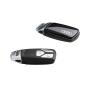 View Key cover myth black - with Audi rings, for keys with chrome clip Full-Sized Product Image