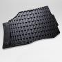 View Rubber floor mats - for the rear, black Full-Sized Product Image 1 of 2