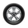 View Wheel, 5-spoke star - brilliant silver, 8.0Jx19, winter tyre 255/55 R19 111H XL, right Full-Sized Product Image 1 of 1