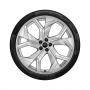 View Wheel, 5-Y-spoke rotor - galvanic silver, metallic, 10.5Jx23, winter tyre 295/35 R23 108W XL Full-Sized Product Image 1 of 1