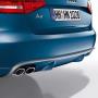 View Rear diffuser with blade - for vehicles with a twin tailpipe on the left, primed Full-Sized Product Image 1 of 3