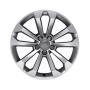 View Cast aluminium winter wheel in 5-V-spoke design - brilliant silver, 8 J x 18 Full-Sized Product Image 1 of 1