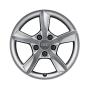 View Cast aluminium winter wheel in 5-arm rotor design - brilliant silver, 6 J x 16 Full-Sized Product Image 1 of 1