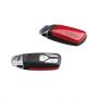 View Key cover tango red - with Audi rings, for keys with chrome clip Full-Sized Product Image 1 of 2