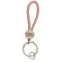 Image of Braided Leather Lob Keyfob image for your Audi