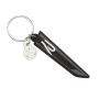 View R Badge Keychain with Charm Full-Sized Product Image 1 of 1