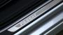 View Door Sill Protection Trim with Logo - Brushed Stainless Steel (4 Door) Full-Sized Product Image
