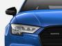 View Black Rear Lip Spoiler and Mirror Cap Kit - with Audi Side Assist Full-Sized Product Image