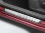 View Door Sill Protection Trim with Tiguan Logo - Stainless Steel (4 Door) Full-Sized Product Image 1 of 4