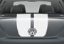 View VW Second Skin:  Dual Stripes - Gloss White Full-Sized Product Image 1 of 1
