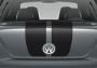 View VW Second Skin:  Dual Stripes - Matte Black Full-Sized Product Image 1 of 1