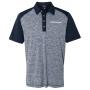 View adidas Heather Block Polo Full-Sized Product Image 1 of 1
