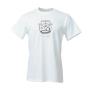View White Crying Bus T-Shirt Full-Sized Product Image 1 of 1