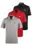 View adidas 3-Stripes Shoulder Polo - Men's Full-Sized Product Image 1 of 1