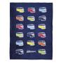 View VW T1 Bus Fleece Blanket Full-Sized Product Image 1 of 1