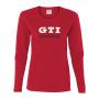 View GTI Race Flag Ladies LS T-Shirt Full-Sized Product Image