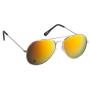View Mirrored Aviator Sunglasses Full-Sized Product Image