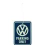 View VW Parking Only Air Freshener Full-Sized Product Image 1 of 1