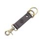 View Leather Claw Keychain - Black Full-Sized Product Image 1 of 1