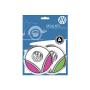 View VW Logo 4pc Decal Kit Full-Sized Product Image 1 of 1