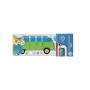 View Retro Bus & Flowers Rear Window Decal Full-Sized Product Image 1 of 1