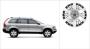 Image of Aluminum rim (Silver Bright). Aluminum rim &quot;Oceanus&quot; 8 x 19&quot; image for your 2014 Volvo XC90   