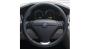 Image of Steering wheel (Charcoal). Steering wheel, sport, leather with aluminum inlay image for your Volvo