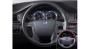 Image of Steering wheel (Burnt Umber). Steering wheel, leather, leather/wood image for your Volvo V70  