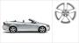Image of Aluminum rim &quot;Serapis&quot; C 7.5 x 17&quot; (Silver Bright) image for your 2012 Volvo C70   