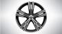 Image of Wheel (19&quot;, 8x19&quot;, Black, Colour code: 019, Aluminum) image for your Volvo
