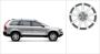 Image of Aluminum rim (Silver Stone). Aluminum rim &quot;Aquarius&quot; 7.5 x 17&quot; image for your 2005 Volvo XC90   