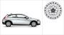 Image of Aluminum rim &quot;Cepheus&quot; 6.5 x 16&quot; (Silver Stone) image for your 2007 Volvo C30   