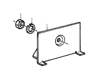 View 985875 Hexagon nut Full-Sized Product Image