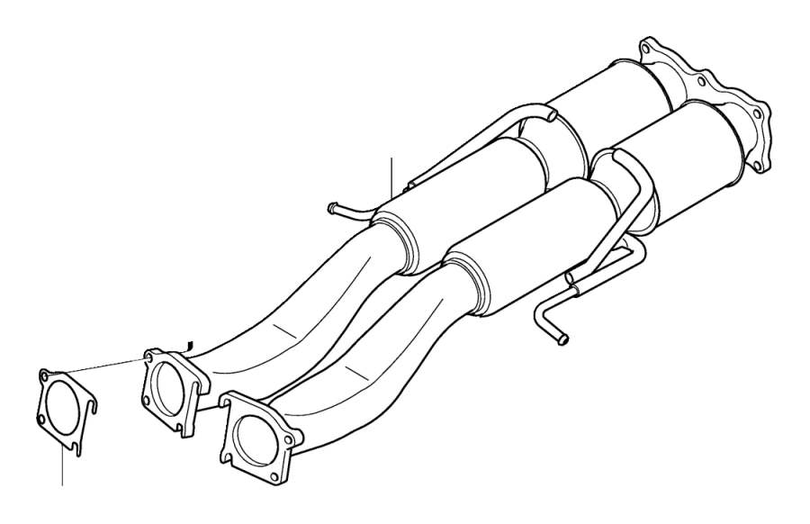 View 36000381 Catalytic converter, exch Full-Sized Product Image