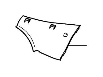 View 8693157 Cowl Grille Panel (Left) Full-Sized Product Image
