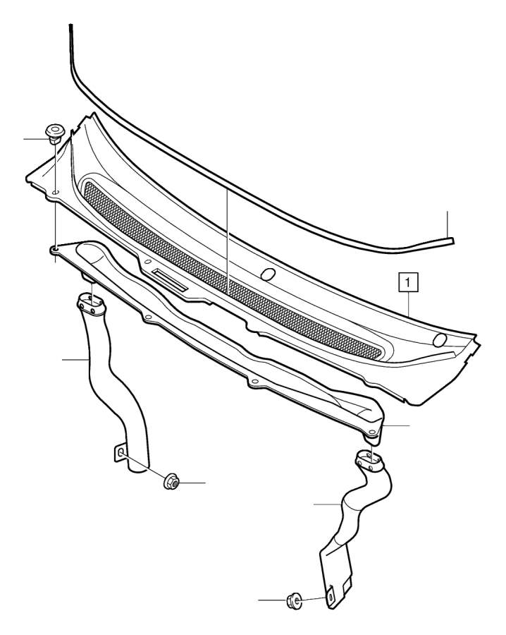 View 9178255 Sealing moulding. GCP Sealing MOULDI. Windscreen drainage. Full-Sized Product Image