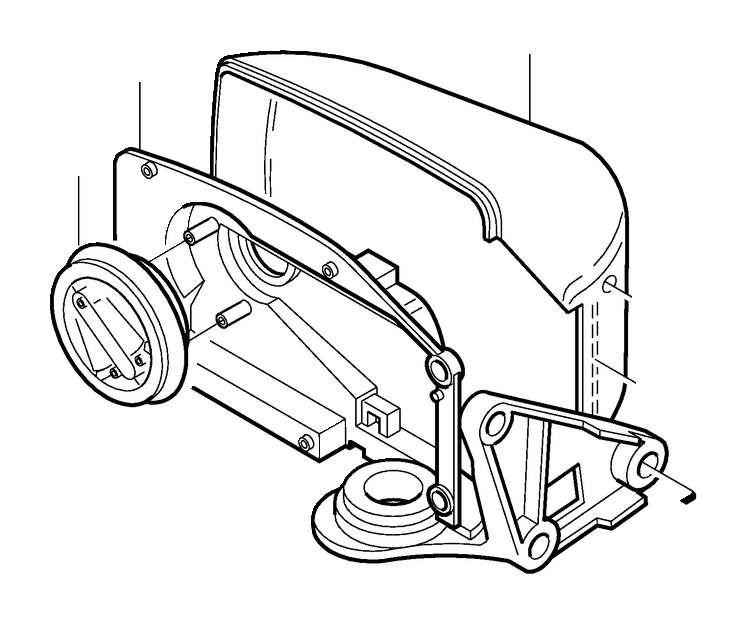 View 3345756 GCP Casing. Door Mirrors. Electrical. Hovedsyl 1344/54. Mechanical. (Left) Full-Sized Product Image