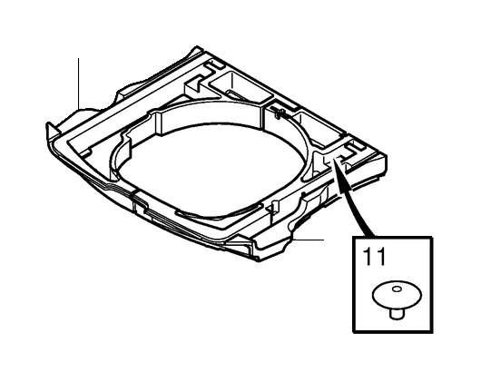 View 30715692 GCP Support. High. Interior Trim Luggage Compartment. (Right) Full-Sized Product Image