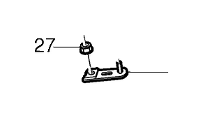 View 30735713 Intermediate lever Full-Sized Product Image