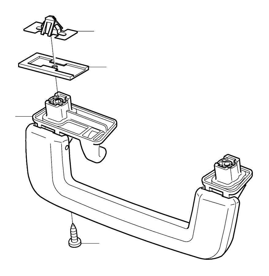 View 30653662 Courtesy handle Full-Sized Product Image