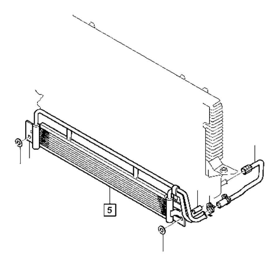 View 8618591 Extra Oil Cooler. GCP Oil Line. Complete. Inlet. Full-Sized Product Image