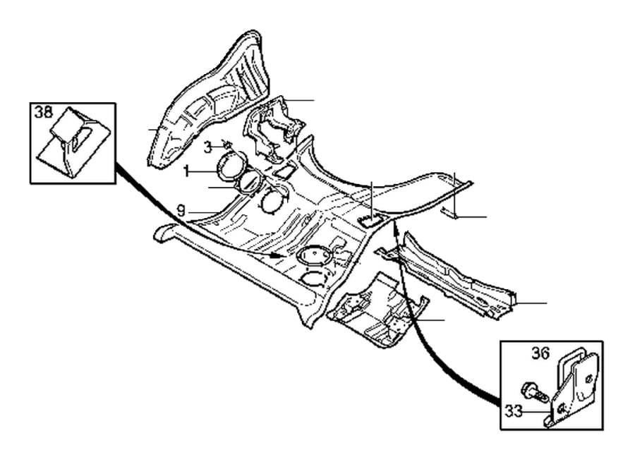 View 9444873 Wheel housing, right Full-Sized Product Image